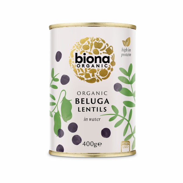 Picture of Biona Organic Beluga Lentils - 400g